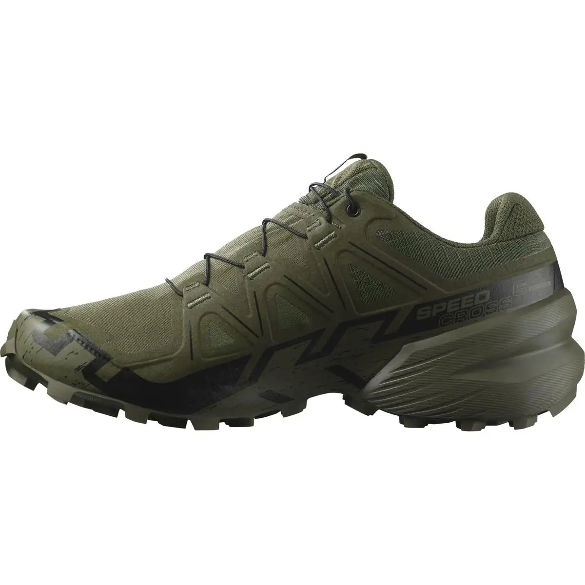 Кроссовки Salomon Speedcross 6 Forces Green/Black Фото 2